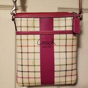 Coach Heritage Stripe Crossbody Bag